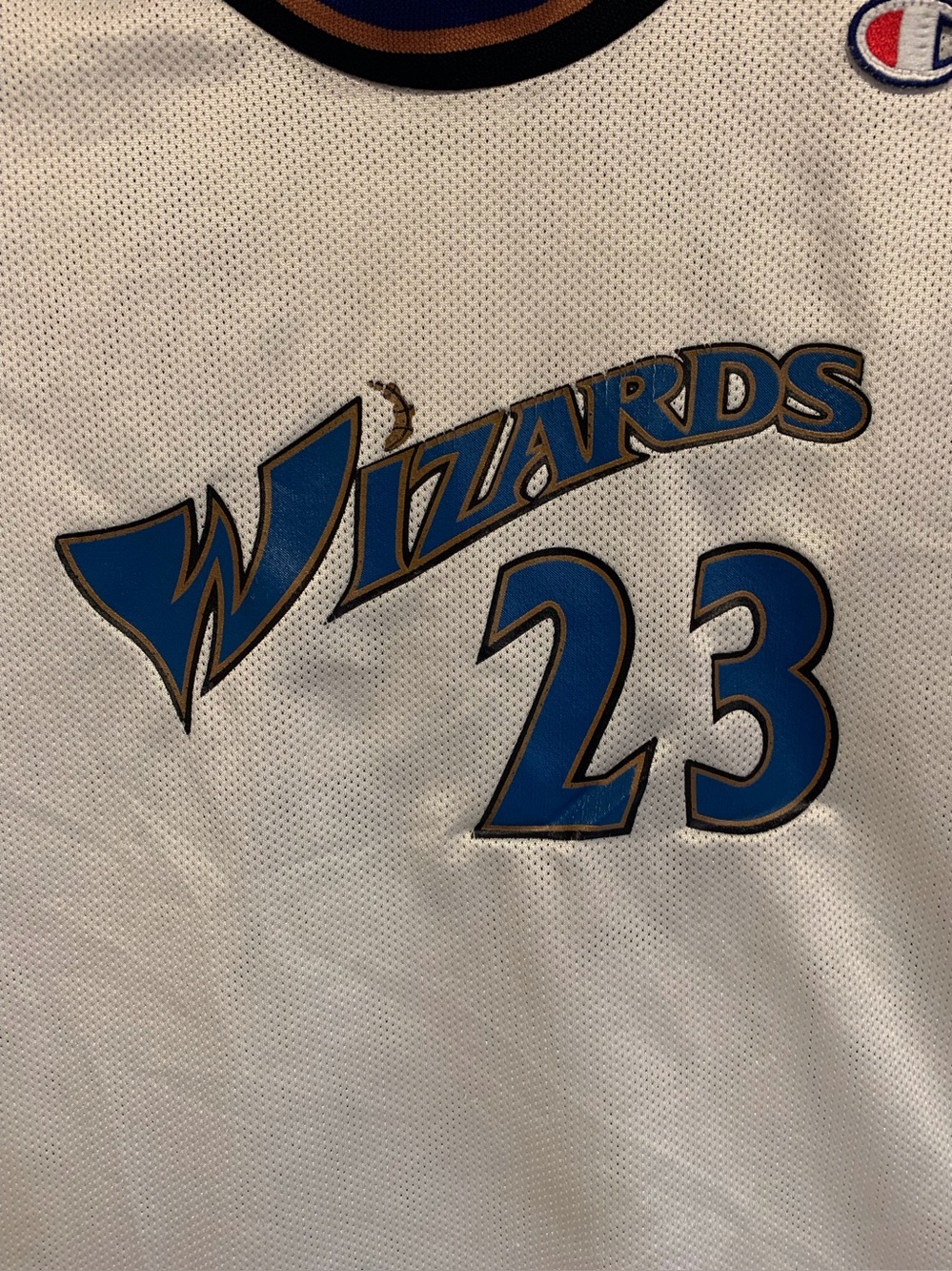 Michael Jordan Washington Wizards #23 Jersey Champion NBA Youth L - Picture 3 of 10